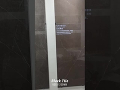 امتصاص المياه 0.5% بلاط الأرضيات السيراميكي الأبيض الداخلي للأرضيات طويلة الأمد