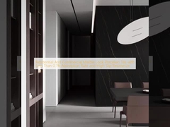 البلاط البورسليني الرخامي السكني والتجاري مع نسبة امتصاص أقل من 0.1% ومقاومة عالية للنزلق