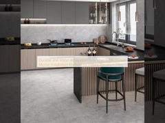 متينة وامتصاص المياه أقل من 0.5% طريقة تركيب الخرسانة الرقيقة للوحات البورسلينية الداخلية