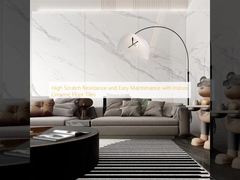 مقاومة عالية للخدوش وسهولة الصيانة مع بلاط الأرضيات السيراميكية الداخلية