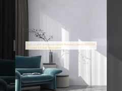 البورسلين الداخلي المقاوم للخدوش في معيار ISO13006 لتجديد الجدران