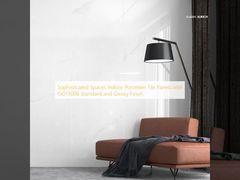 أماكن متطورة لوحات بلاط البورسلين الداخلي مع معيار ISO13006 والتشطيب اللامع