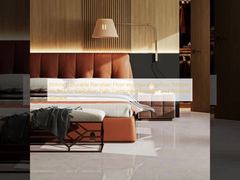 أرضية من البورسلين المصقولة والمتينة تتضمن أربعة أنماط مثالية لقاعات المعارض تجمع بين القوة والسطح المصقول