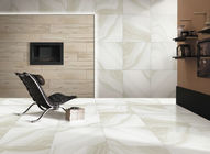 تخصيص التصميم الحديث بلاط البورسلين لغرفة المعيشة والمطبخ اللون البيج 600x600mm الحجم