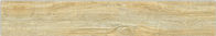 كريم أصفر 200x1200mm الحجم سهل التنظيف من الخشب نظرة الخزف تصميم ريفي 8 &quot;X48&quot; الحجم