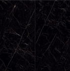 بلاط البورسلين الفاخر للأرضيات الكبيرة الحجم بلاط البورسلين الحديث اللون الأسود عالي اللمعان بلاط الأرضيات 1600x3200mm