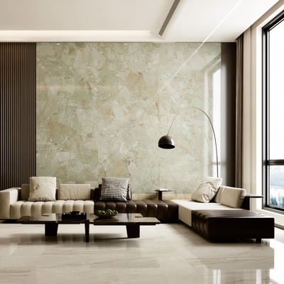 Scratch And Stain Resistant Marble Look Porcelain Tile Combining High Variation and Outstanding Stain Resistance for Elegant Interiors