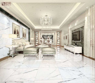 3D Inkjet Matt Finish Carrara Ceramic Wall Tiles 300 X 1200 مم الحجم