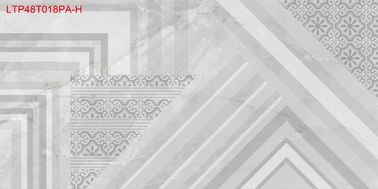Fashion بلاط الرخام الإيطالي / بلاط البورسلين الداخلي لون رمادي مقاس 400x800 مم