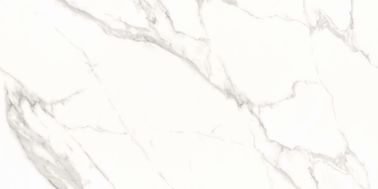 بلاط أرضيات بورسلين داخلي للمعرض / أرضية خزفية سيراميك بيضاء عالية اللمعان 1800X900