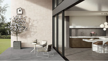 الصين 600x600mm أسعار بلاط السيراميك أسعار بلاط الأسمنت الإندونيسي المطبخ بلاط رمادي نظرة