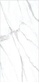اللون الأبيض حجم كبير 900x1800mm ارتداء بلاط الحائط البورسلين المقاوم