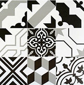 لوبي المنزل الريفي مزج الألوان 600x600 مم بلاط البورسلين الداخلي