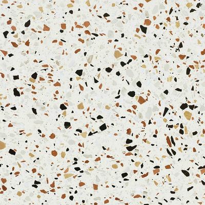 أرضية الحمام مات بلاط البورسلين المضاد للانزلاق 600X600mm لون أكثر بياضا