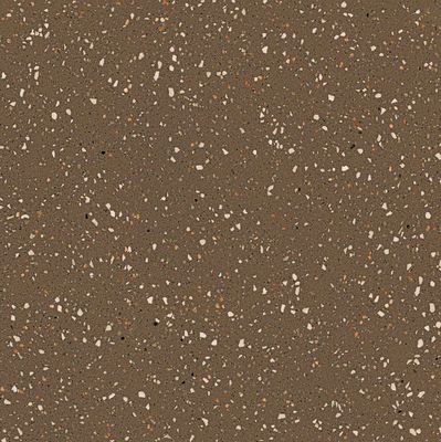 لوحات Terrazzo بلاط أرضيات غير لامعة من البورسلين لون بني فاتح
